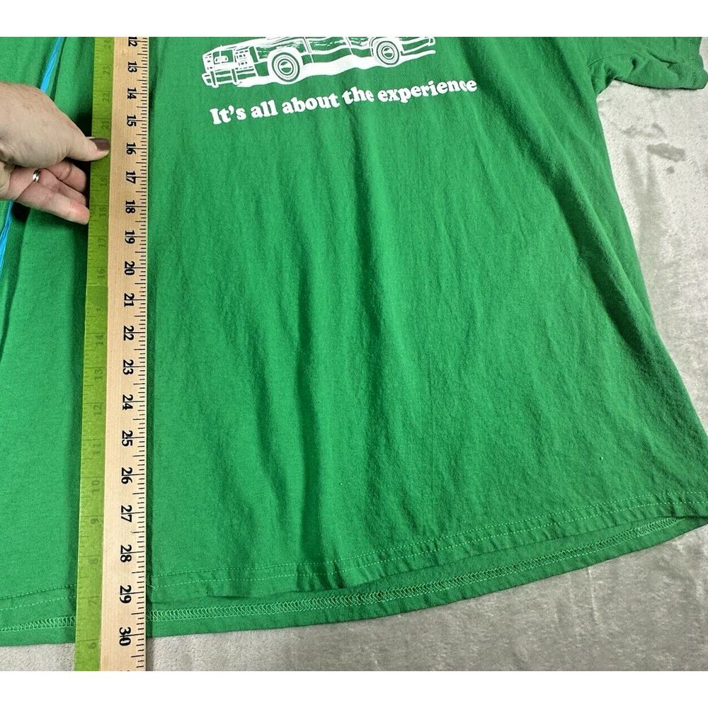 Christmas T Shirt 2XL Unisex Green Gildan Heavy Cotton Christmas Vacation Movie - Picture 6 of 8